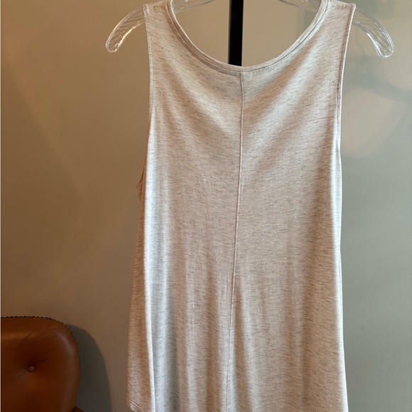 3 Old Navy, Navy/Cream/Grey Relaxed Swing Womens Tank Tops With Sparkle Fabric - Picture 4 of 9